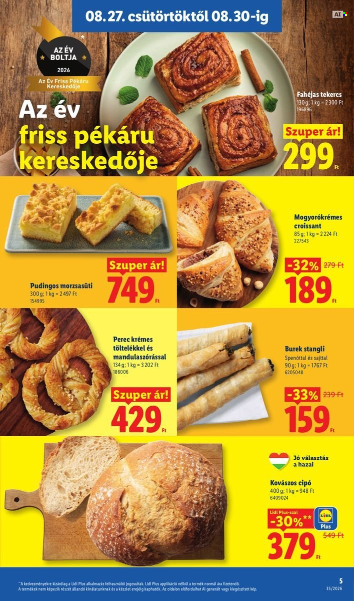 Lidl akciós újság érvényes:  - 2026.08.27 - 2026.09.02. 5. oldal Oldal 5