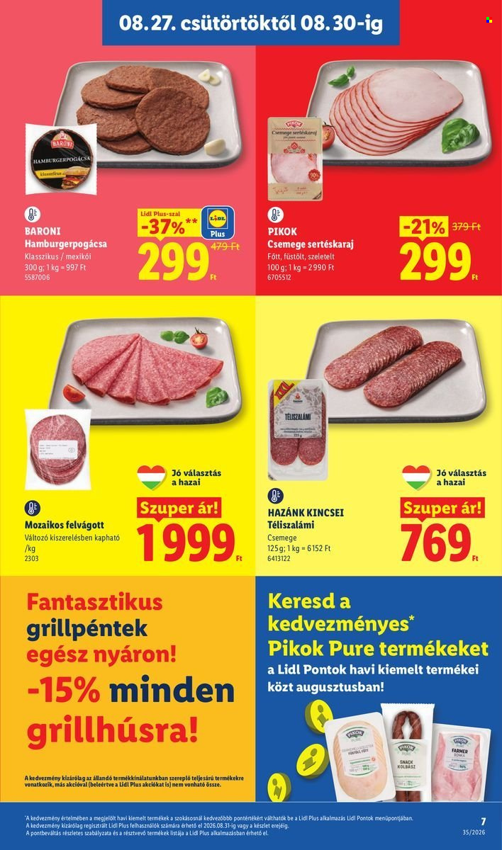 Lidl akciós újság érvényes:  - 2026.08.27 - 2026.09.02. 7. oldal Oldal 7