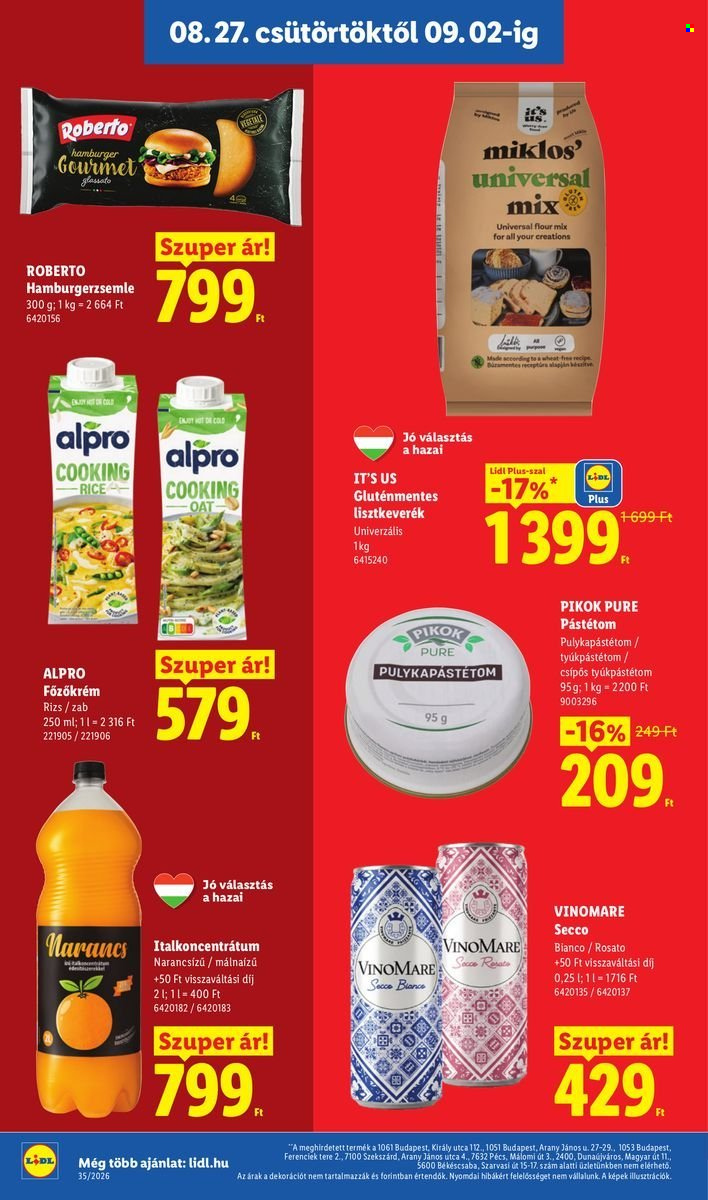 Lidl akciós újság érvényes:  - 2026.08.27 - 2026.09.02. 20. oldal Oldal 20