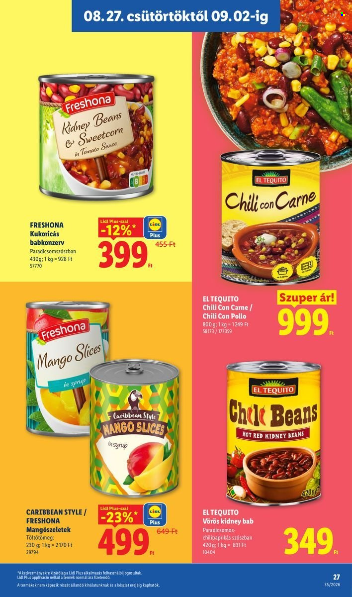 Lidl akciós újság érvényes:  - 2026.08.27 - 2026.09.02. 27. oldal Oldal 27