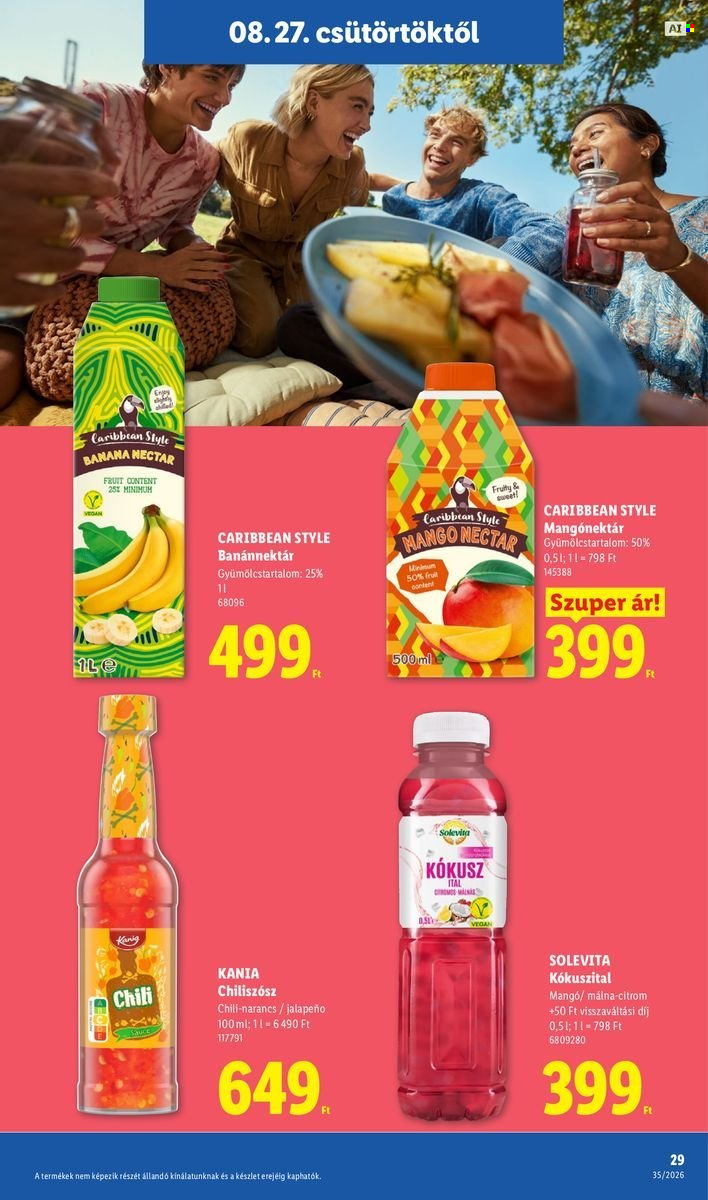 Lidl akciós újság érvényes:  - 2026.08.27 - 2026.09.02. 29. oldal Oldal 29