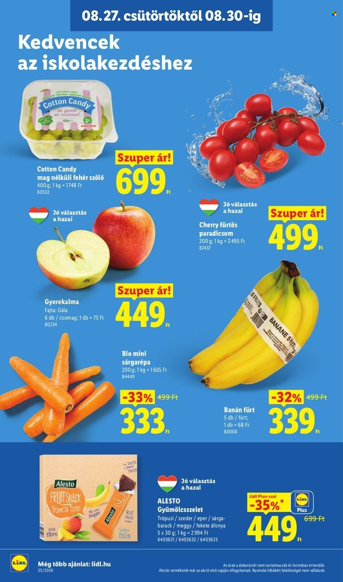 Lidl akciós újság érvényes:  - 2026.08.27 - 2026.09.02. 30. oldal Oldal 30