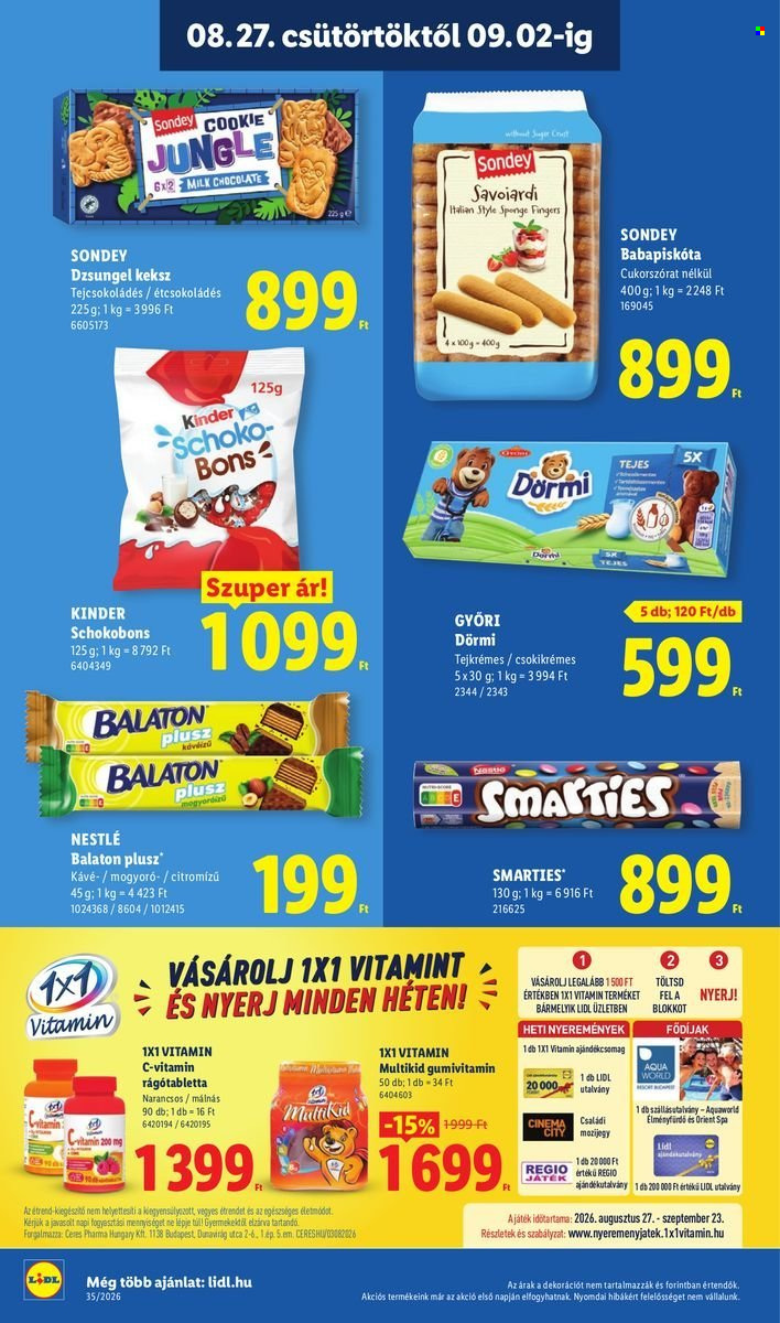 Lidl akciós újság érvényes:  - 2026.08.27 - 2026.09.02. 32. oldal Oldal 32