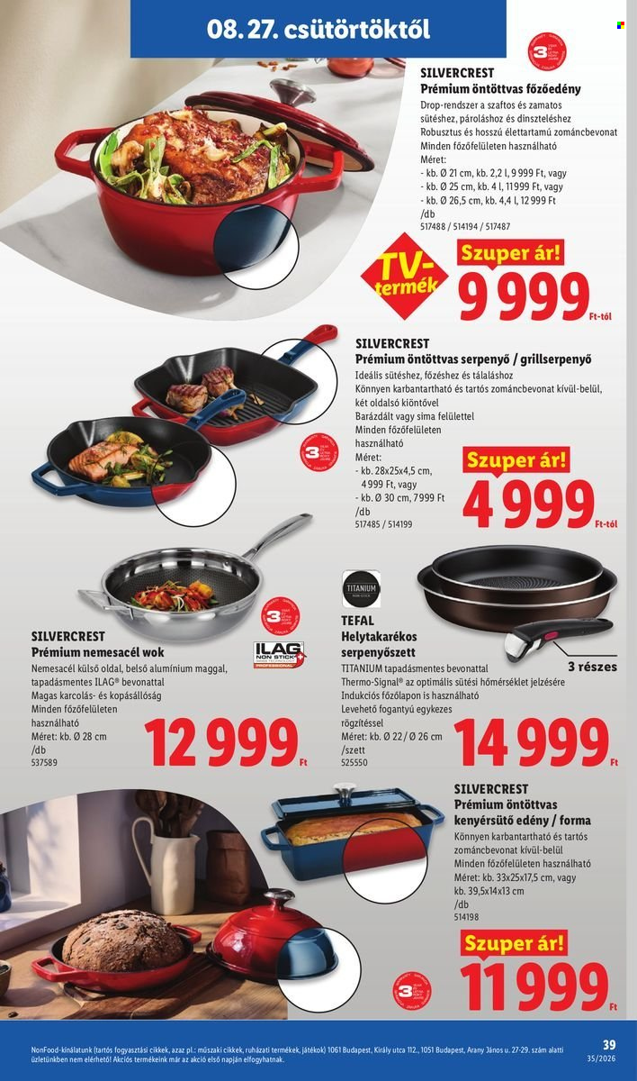 Lidl akciós újság érvényes:  - 2026.08.27 - 2026.09.02. 39. oldal Oldal 39