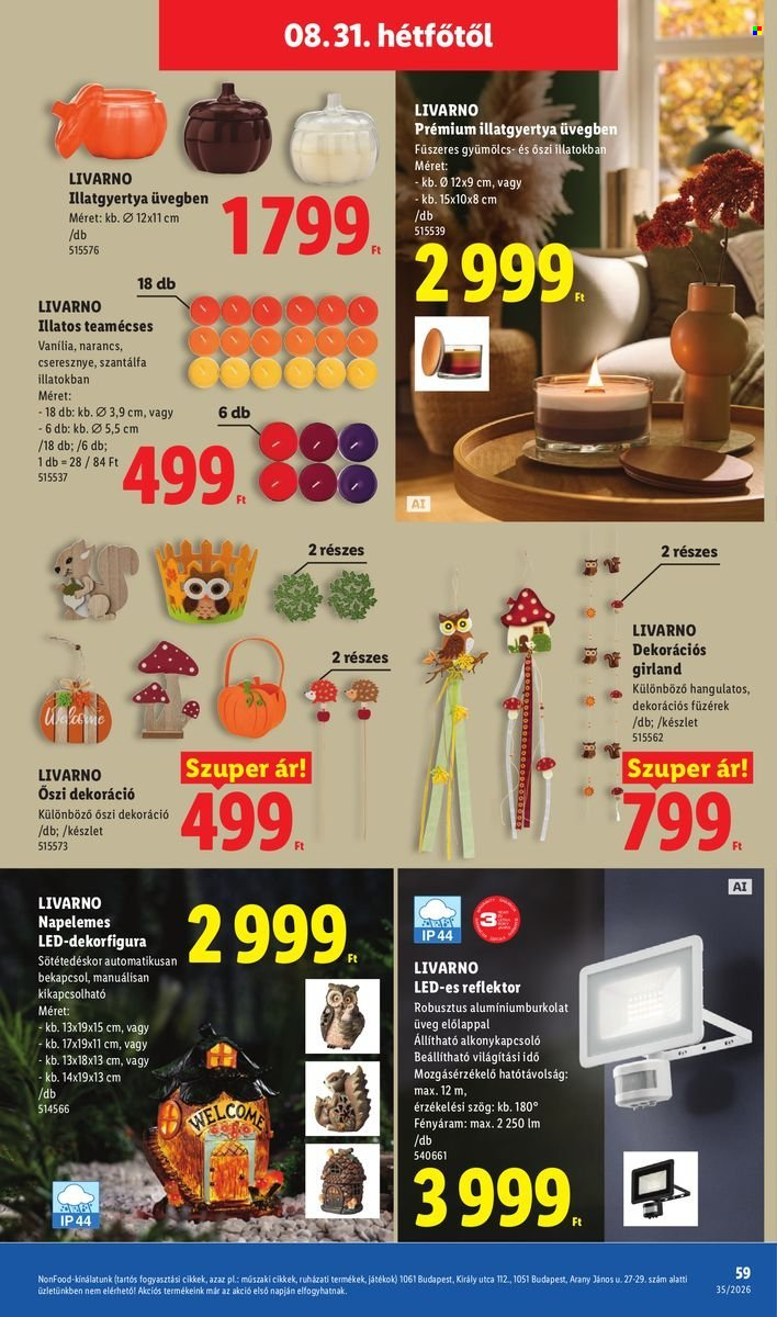 Lidl akciós újság érvényes:  - 2026.08.27 - 2026.09.02. 59. oldal Oldal 59