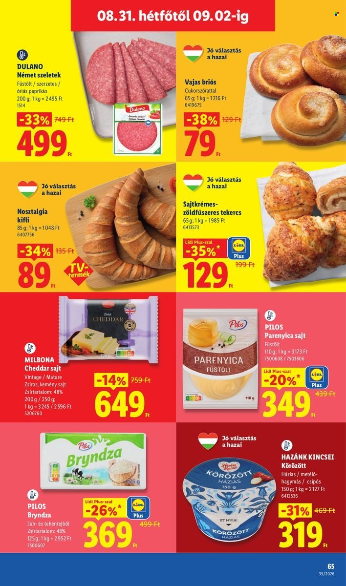 Lidl akciós újság érvényes:  - 2026.08.27 - 2026.09.02. 65. oldal Oldal 65