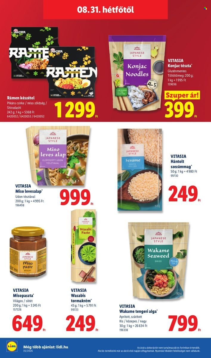 Lidl akciós újság érvényes:  - 2026.08.27 - 2026.09.02. 70. oldal Oldal 70
