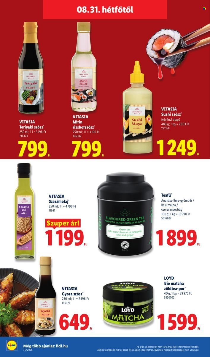 Lidl akciós újság érvényes:  - 2026.08.27 - 2026.09.02. 72. oldal Oldal 72