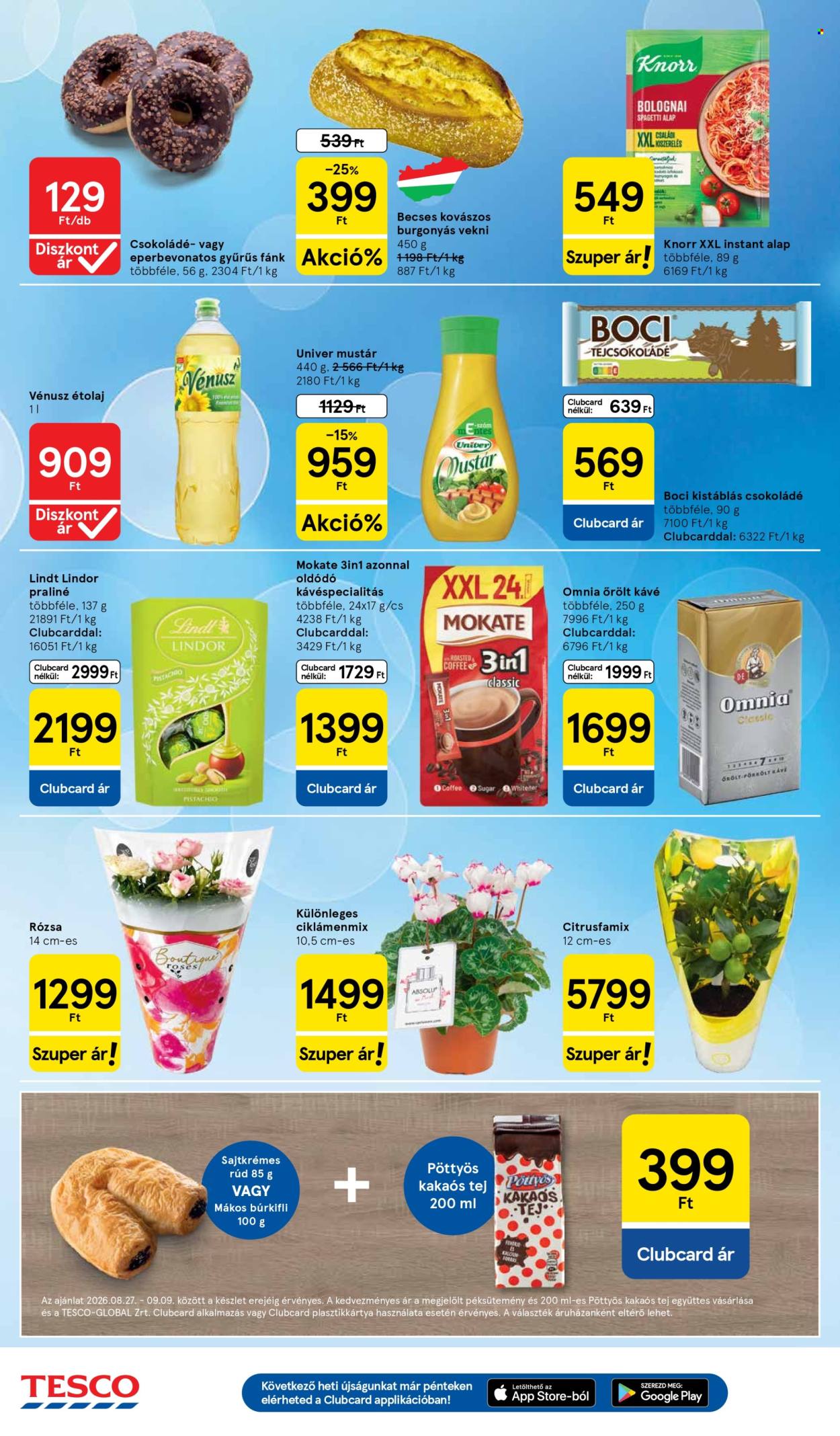 TESCO akciós újság érvényes:  - 2026.08.27 - 2026.09.02. 6. oldal Oldal 6