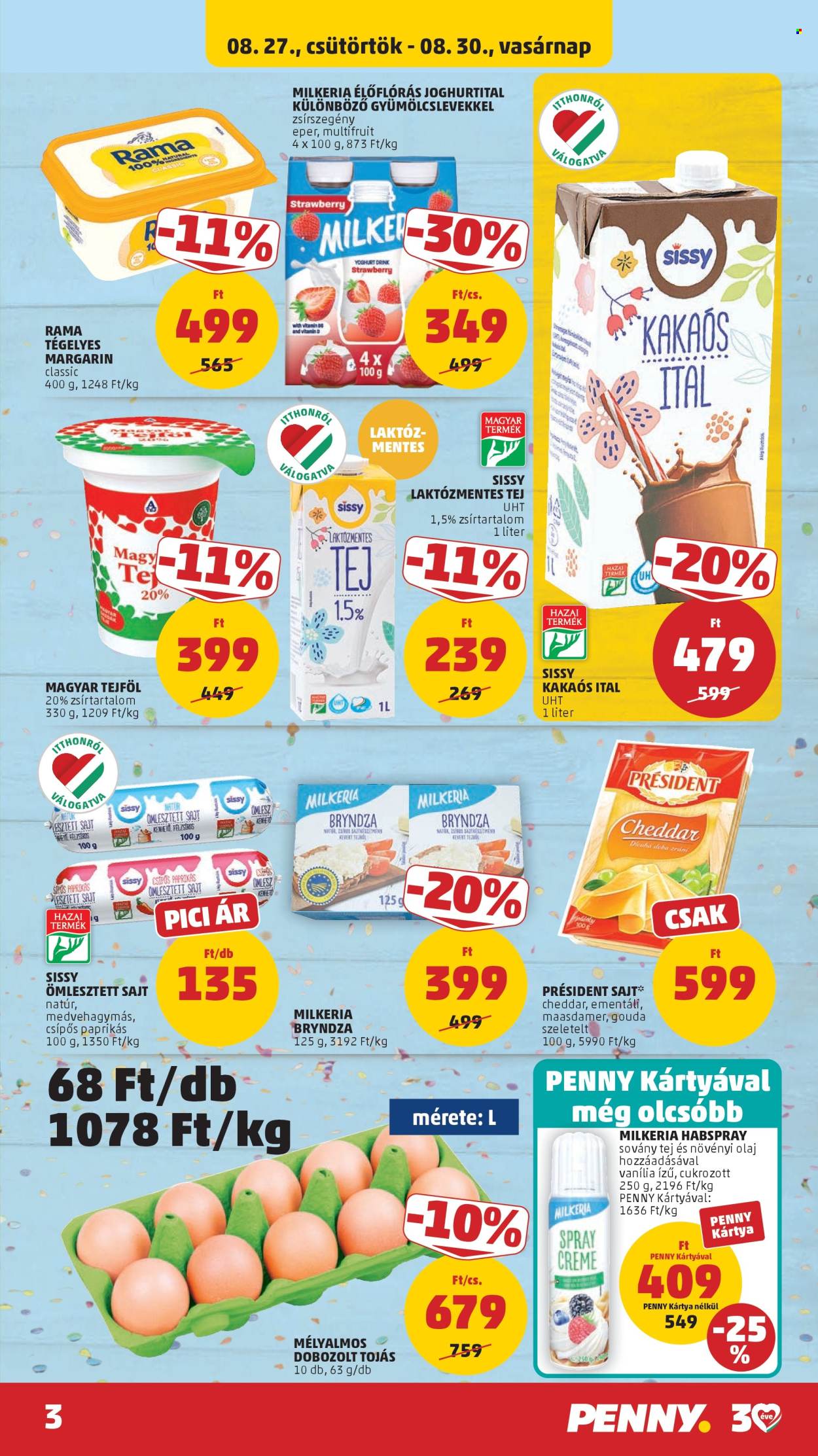 Penny Market akciós újság érvényes:  - 2026.08.27 - 2026.09.02. 3. oldal Oldal 3
