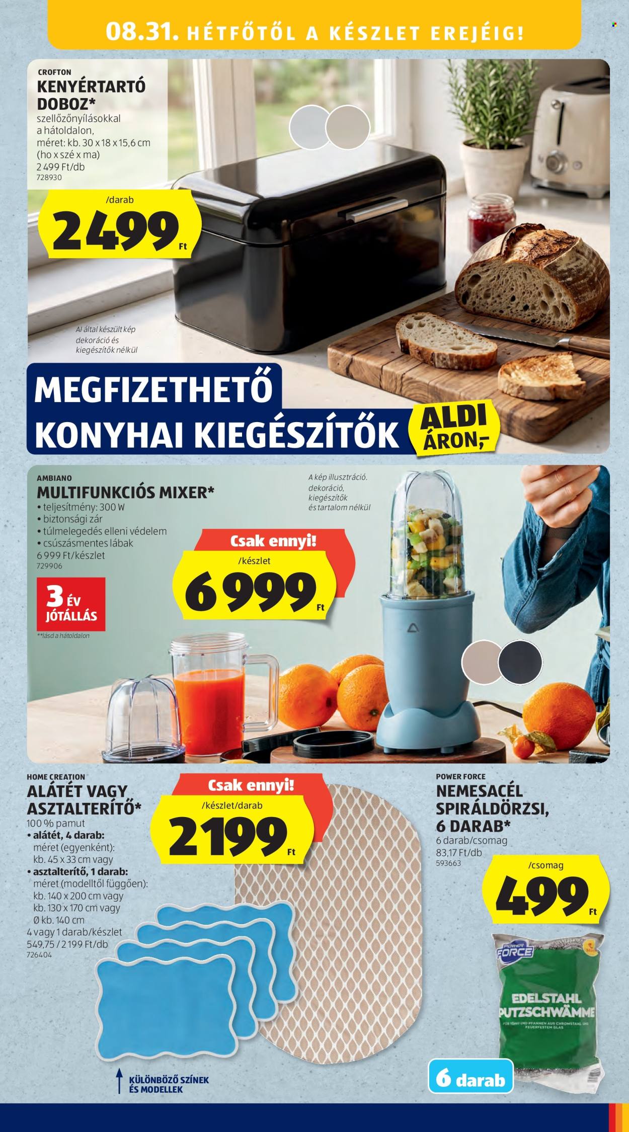 Aldi akciós újság érvényes:  - 2026.08.27 - 2026.09.02. 45. oldal Oldal 45