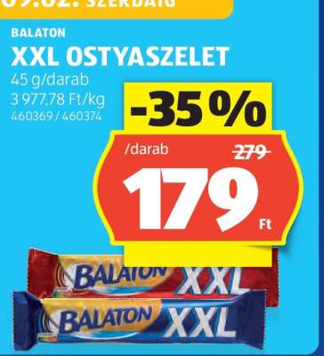 BALATON XXL OSTYASZELET