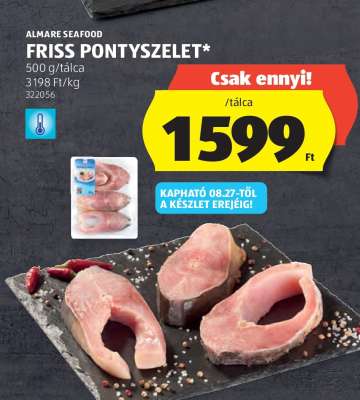 Friss pontyszelet
