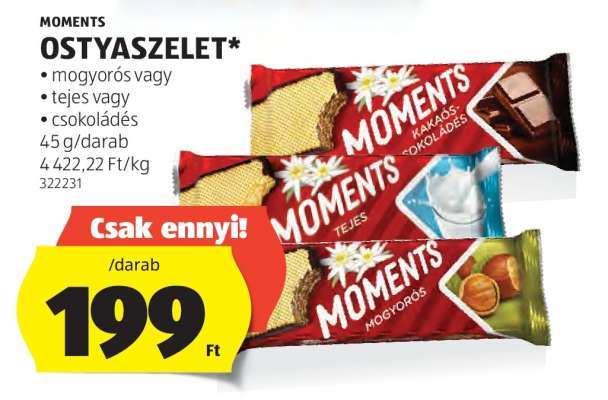 MOMENTS Ostyaszelet