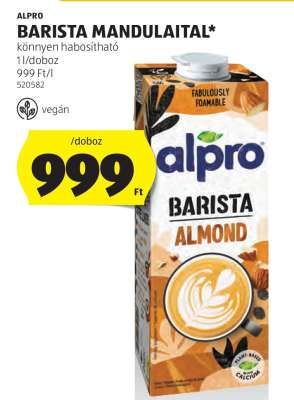ALPRO BARISTA MANDULAITAL