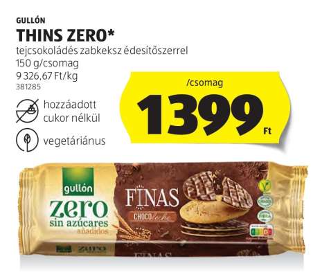 Gullón Thins Zero