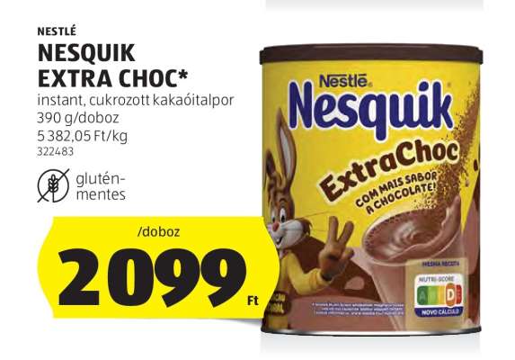 NESTLÉ NESQUIK EXTRA CHOC