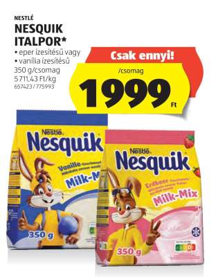 NESTLÉ NESQUIK ITALPOR