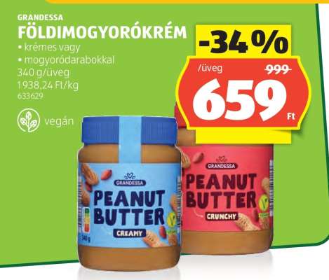 GRANDESSA Földimogyorókrém