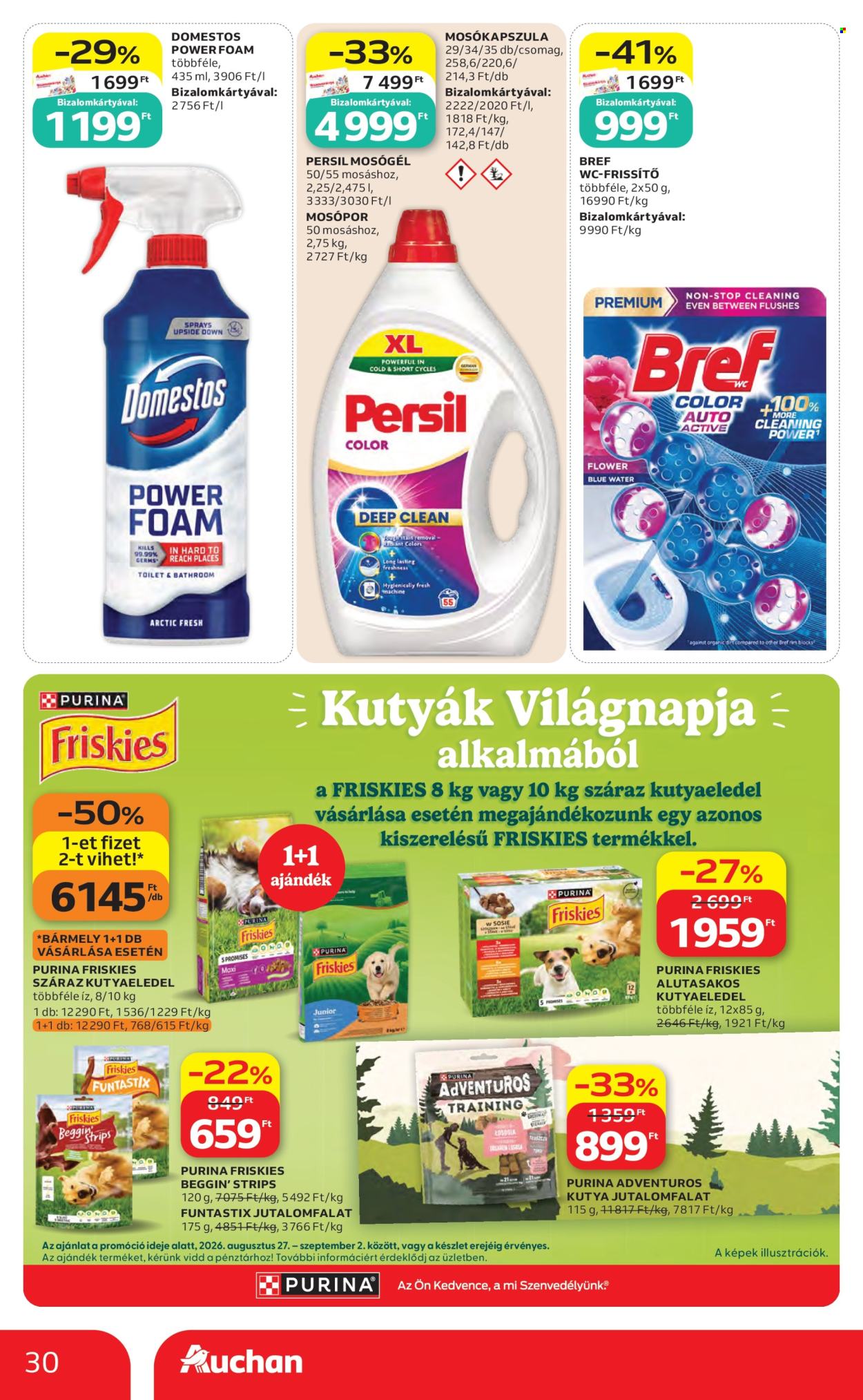 Auchan akciós újság érvényes:  - 2026.08.27 - 2026.09.02. 30. oldal Oldal 30