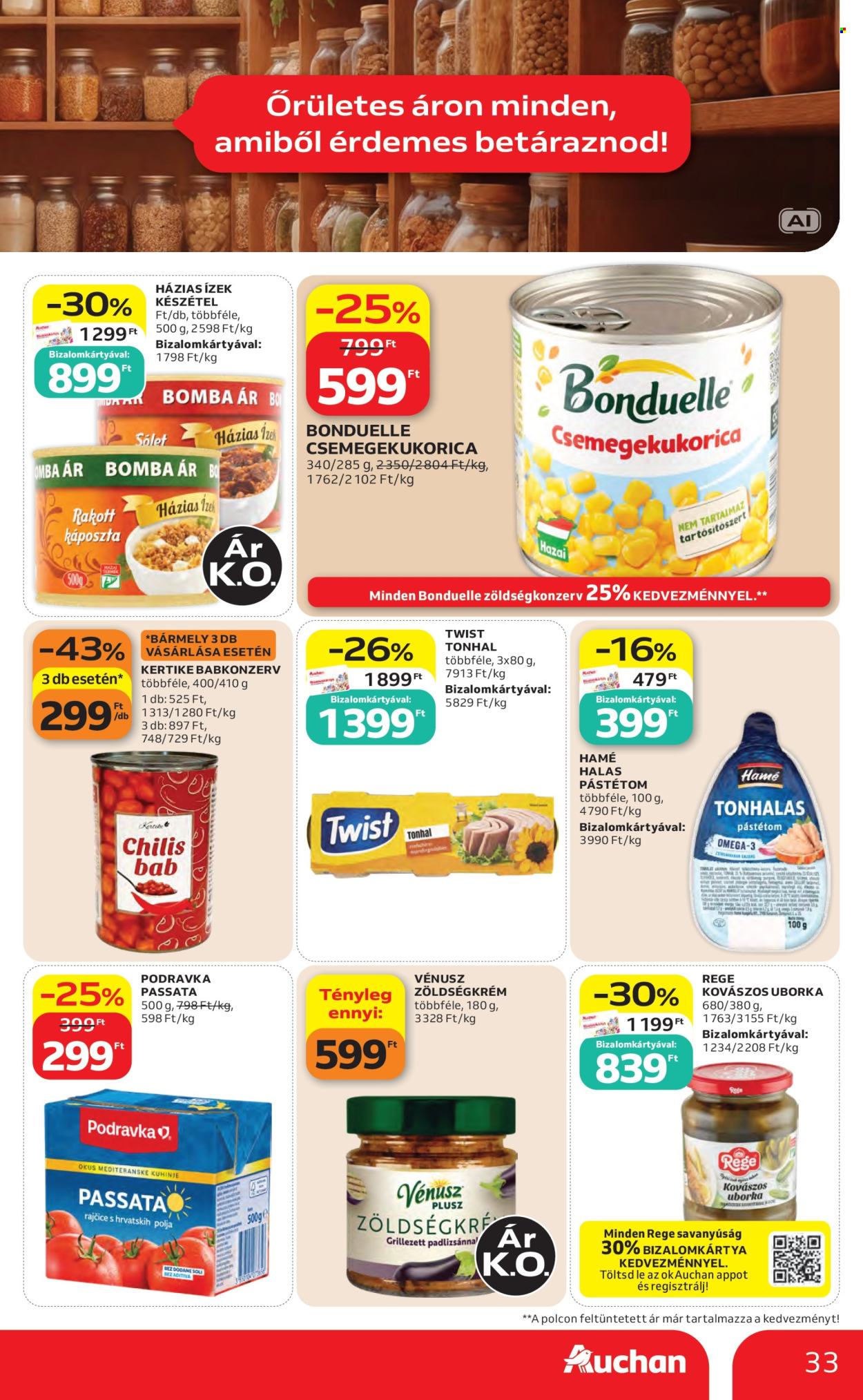 Auchan akciós újság érvényes:  - 2026.08.27 - 2026.09.02. 33. oldal Oldal 33
