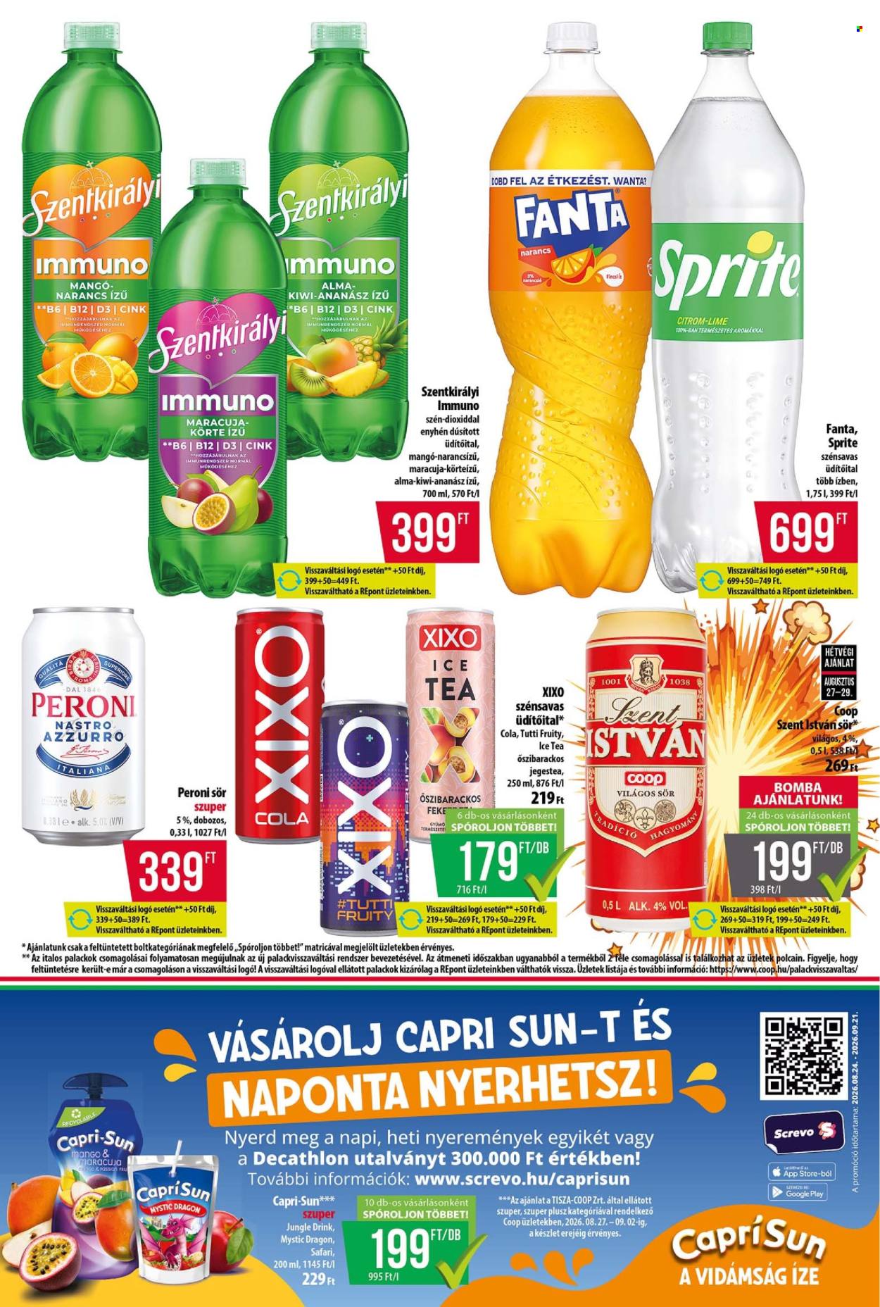 Coop akciós újság érvényes:  - 2026.08.27 - 2026.09.02. 6. oldal Oldal 6