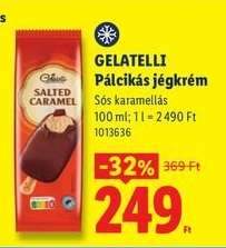 GELATELLI Pálcikás jégkrém