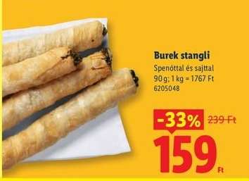Burek stangli