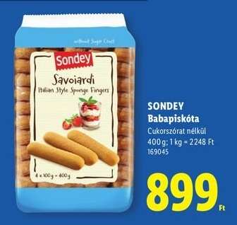 SONDEY Babapiskóta*