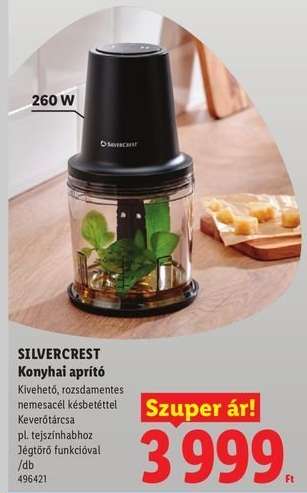 SILVERCREST Konyhai aprító