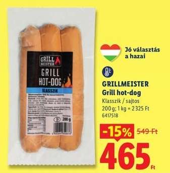 GRILLMEISTER Grill hot-dog