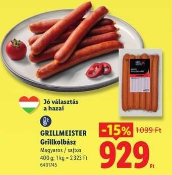 GRILLMEISTER Grillkolbász