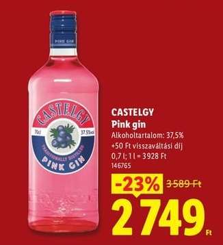 CASTELGY Pink gin