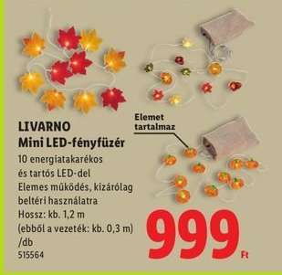 LIVARNO Mini LED-fényfüzér