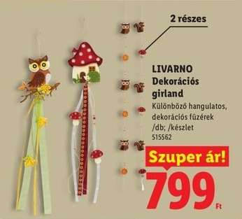 LIVARNO Dekorációs girland