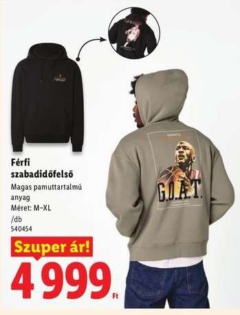 Férfi szabadidőfelső