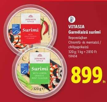 VITASIA Garnélaízű surimi
