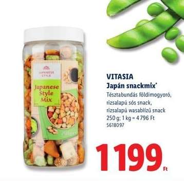 VITASIA Japán snackmix