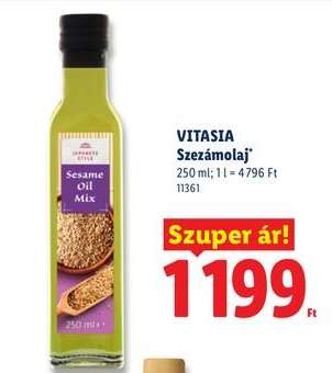 VITASIA Szezámolaj