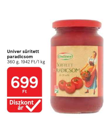 Univer Sűrített paradicsom