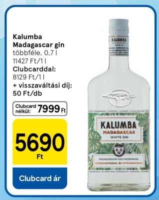 Kalumba Madagascar gin