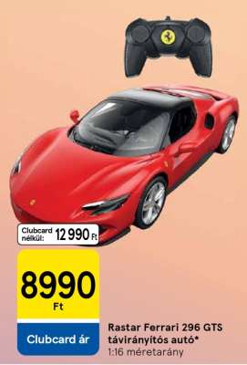 Rastar Ferrari 296 GTS távirányítós autó