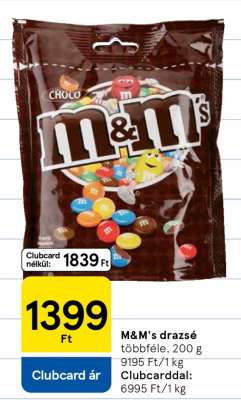 M&M's drazsé