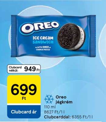 Oreo jégkrém
