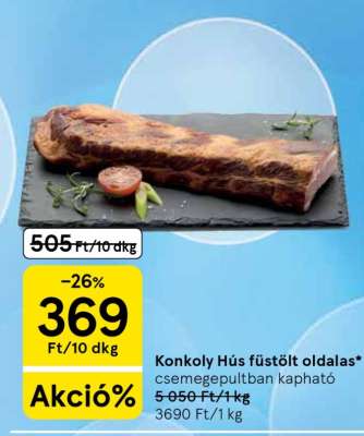 Konkoly Hús füstölt oldalas