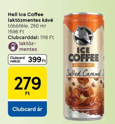 Hell Ice Coffee laktózmentes kávé