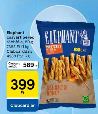ELEPHANT Csavart perec