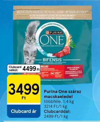 Purina ONE Száraz Macskaeledel