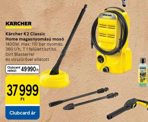 Kärcher K2 Classic Home magasnyomású mosó