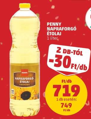 PENNY NAPRAFORGÓ ÉTOLAJ